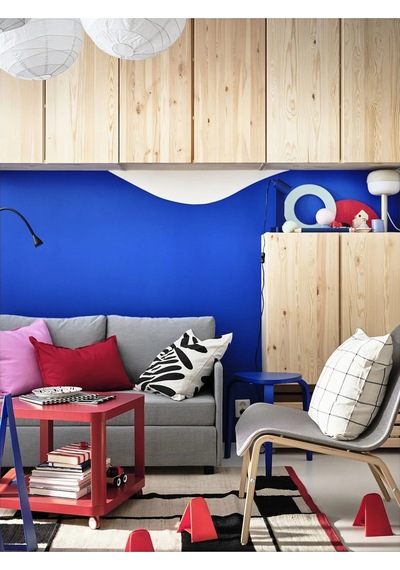 Ikea Gri Rahat Kanepe - 2'li Yataklı Kanepe