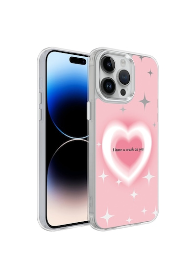 Apple Uyumlu iPhone 14 Pro Kılıf Airbagli Parlak Tasarımlı Zore Mimbo Kılıf
