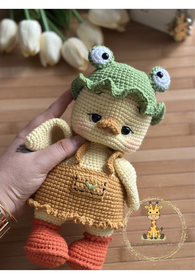 Amigurumi Şaşkın Civciv