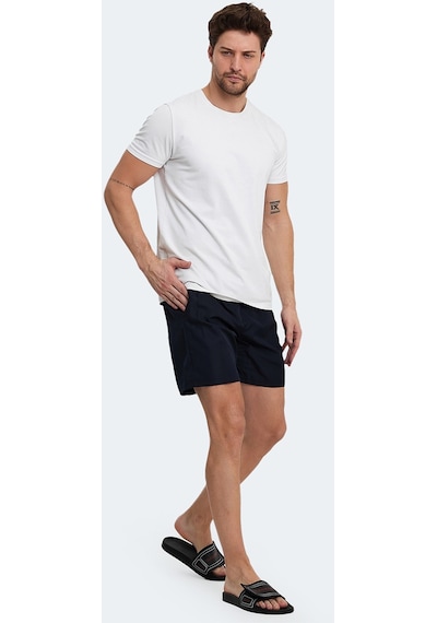 Slazenger RENO Erkek Cepli Deniz Şortu Lacivert Mayo