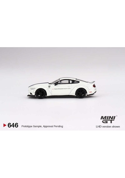 Mini Gt Ford Mustang Gt Lb-works White - 646