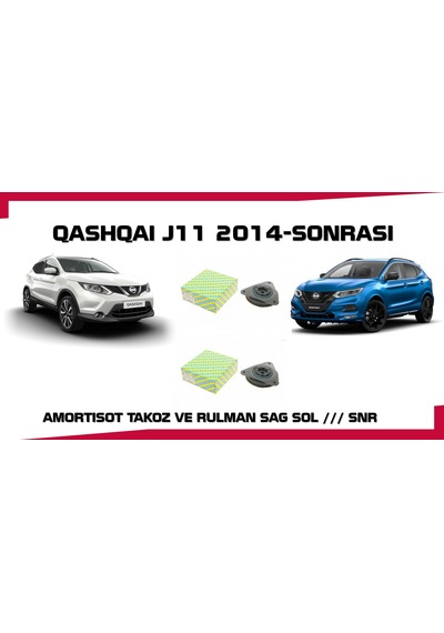 Qashqaı Amortısor Takoz Ve Rumlan Set Snr Sag Sol Takım