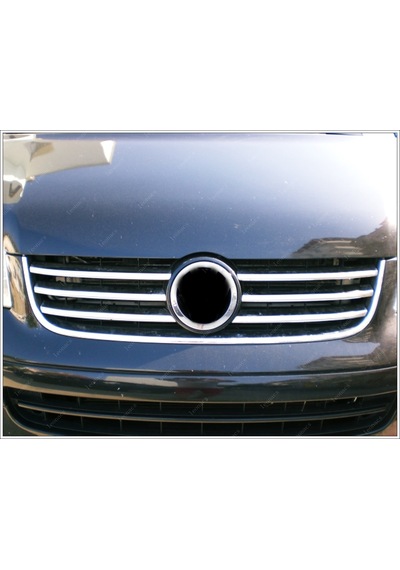 Famsotomotiv Vw T5 Caravelle Krom Ön Panjur 6 Prç. 2004-2010 P. Çelik
