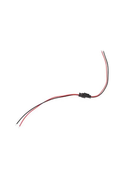 2 Pin Sm Jst Kablo 2X8Cm Erkek - Dişi Takım 2 Li Kablo Soketi