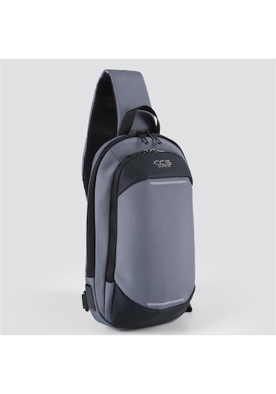 Ççs 31408 Omuz Askılı Bodybag Çapraz Çanta Gri