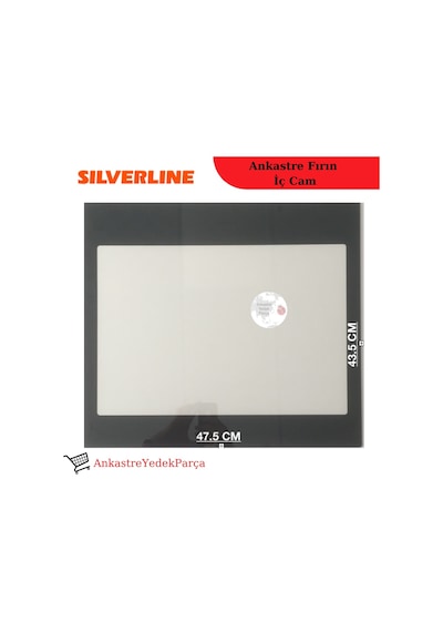 Silverline Uyumlu Esty Ankastre Fırın Iç Cam (Ölçüleri Kontrol Ediniz) - 484603115