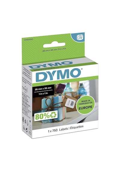 Dymo S0929120 25x 25 MM LW Çok Amaçlı Kare Etiket