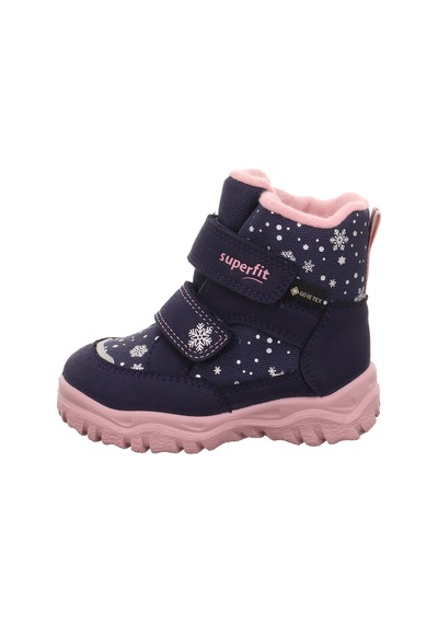 Nubebe Husky1 Superfit Goretex Kız Çocuk Kar Botu Lacivert
