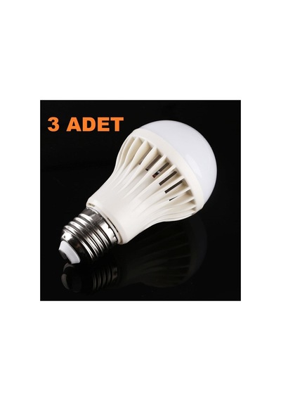 9w Enerji Tasarruflu Led Ampul 3 Adet Diğer