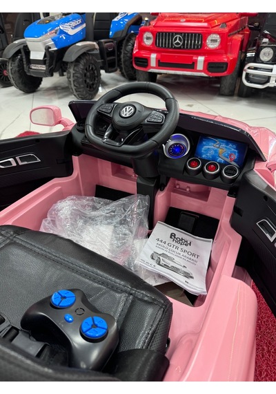 Poyraz Akülü Aşiret Paket Akülü Araba Özel Plaka 12v Pembe