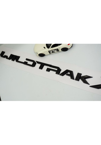 Dk Tuning Ranger Wildtrak X Bagaj Siyah Turuncu Yazı Logo Ford İle Uyumlu Bagaj Arma