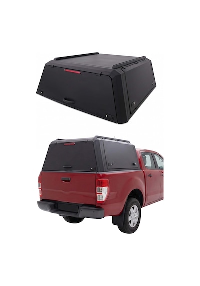 Toyota Hilux 2015-2026 Camp Uyumlu Araca Özel Omcap Camlı Çelik Kabin