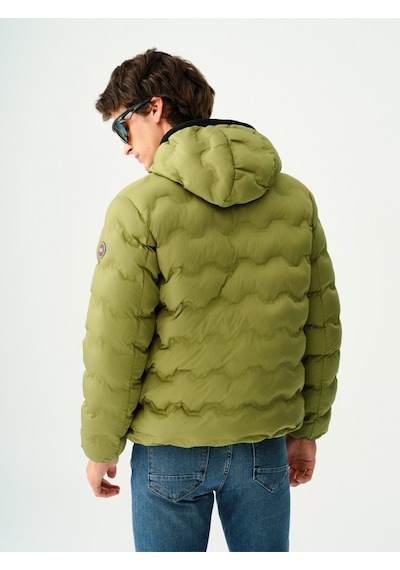 Regular Fit Erkek Mont Yeşil