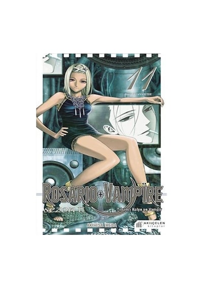 Tılsımlı Kolye ve Vampir Sezon 2 Cilt 11 - Rosario + Vampire - Akihisa İkeda - Akılçelen Kitaplar