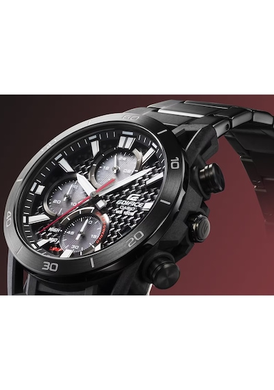 Casıo Eqs-960dc-1avudf Edifice Güneş Enerjili Siyah