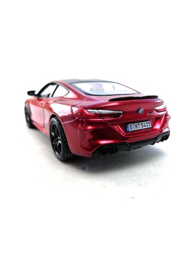 Kinsmart Bmw M8 Competition Coupe 1:38 Kırmızı Çek Bırak Model Araba