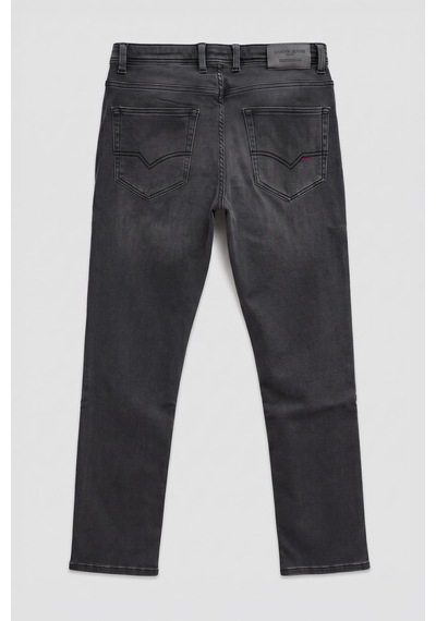 Banny Jeans Erkek Likralı Straight Fit Jean Pantolon Siyah