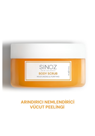 Sinoz Body Scrub Besleyici Arındırıcı Nemlendirici Vücut Peelingi 300 G
