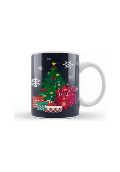 Flaky Around The Christmas Tree Happy Tree Friends Kupa Bardak Porselen Karışık