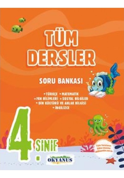 Okyanus Yayınları 4.Sınıf Tüm Dersler Soru Bankası