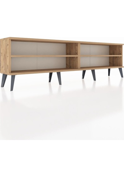 Arges Tv Ünitesi 2 Raflı 176x30x51 Çam-çam/çam Atlas Çam/atlas Çam Arges Tv Ünitesi 2 Raflı 176x30x51 Çam-çam/çam Atlas Çam/atlas Çam