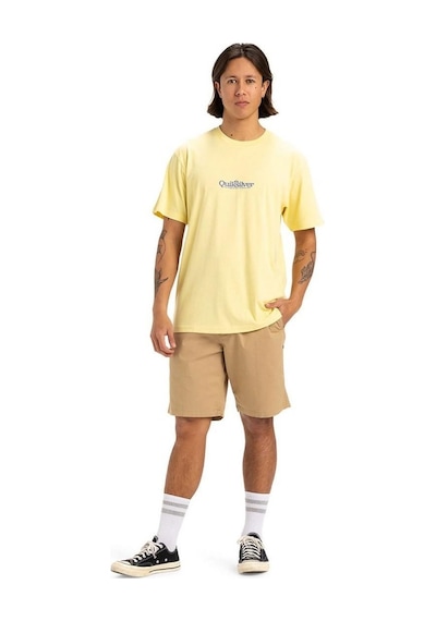Quiksilver Quıksılver Popcorn Fınelıne Ss Erkek T-shırt Eqyzt08062-yem0 Sarı