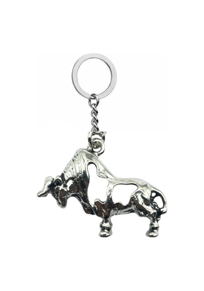 Iron Taurus Boğa Figürlü Unisex Metal Anahtarlık