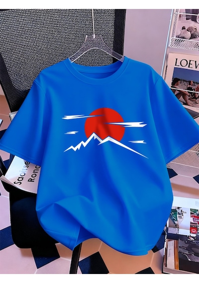 Noıssey Urban Pop Graphic Kadın Tişört Koleksiyonukod 5143 Saks