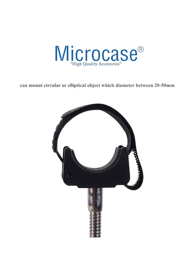 Microcase Çok Amaçlı Cırt Yapışkanlı 1/4 Vida Girişli Tutucu Sabitleyici - Al5002 -