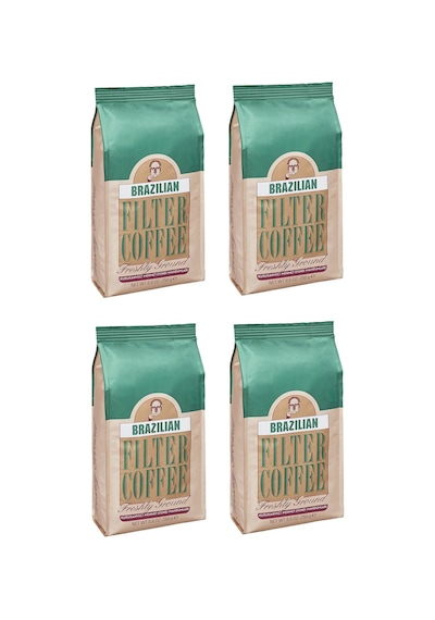 Kurukahveci Mehmet Efendi Brazilian Filtre Kahve Öğütülmüş 250 Gr X 4 Adet Öğütülmüş
