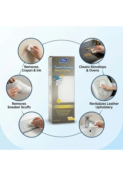 Titiz Tp-435 Magical Sponge Sihirli Temizlik Süngeri 2'li Paket