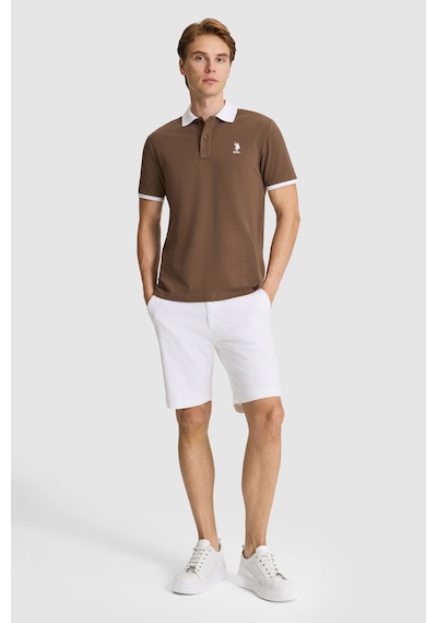 U.S. Polo Assn. U.s. Polo Assn. Erkek Kahverengi Tişört Basic 50326978-vr029