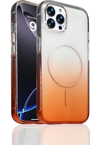 Apple Uyumlu iPad iPhone 15 Pro Max Kılıf M-safe Şarj Özellikli Zore Septik Silikon Kapak Çok Renkli