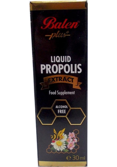 Balen Plus + Alkolsüz Sıvı Saf Propolis Ekstraktı 30ml