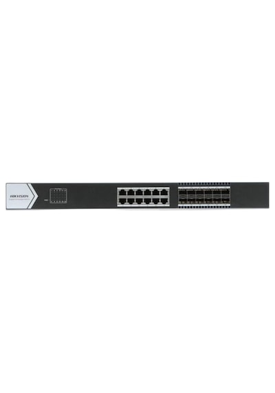 Hikvision Ds-3e0524tf B 24 Port 12 Gigabit Rj45 Port,12 Gigabit Fiber Switch