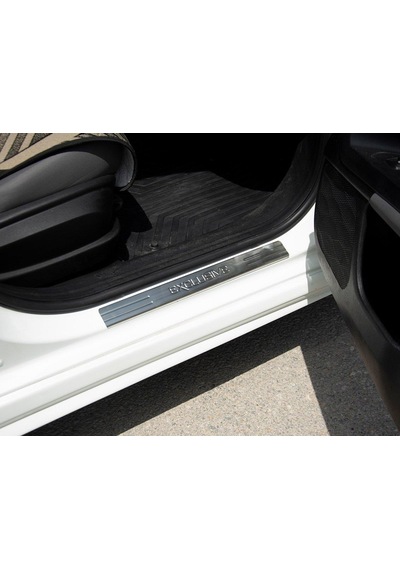 Renault Symbol 3 Krom Exclusive Kapı Eşiği 4 Prç. P.Çelik 2013 ve