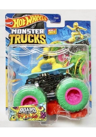 Hot Wheels Fyj44 Monster Trucks 1:64 Araba Board Wıld Hlt13