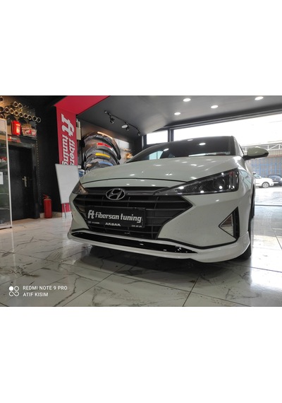 Hyundai Elentra(2019....)ön Tampon Eki----fibersan Tuning N11.597