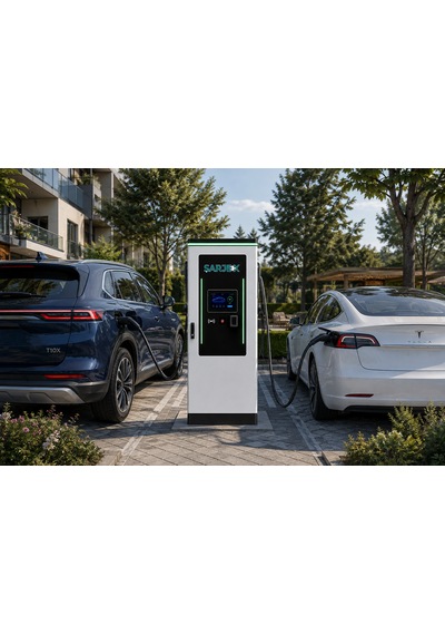 Şarjex 60 Kw Çift Kablolu Dc Elektrikli Araç Hızlı Şarj İstasyonu