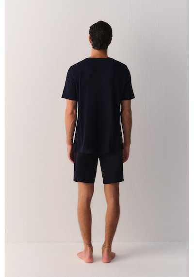 Suwen Casual Essentials Erkek T-shirt Sh26904607c303 Lacivert