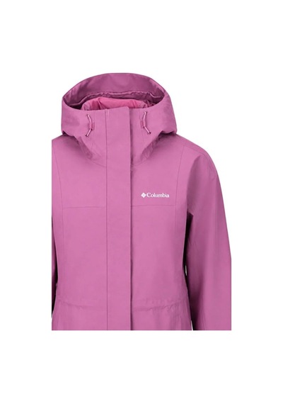 Columbia Hikebound Iı Long Kadın Yağmurluk Xl0113 Mor