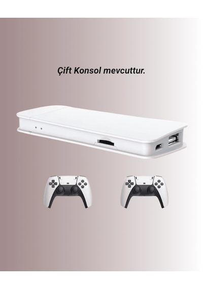 Mey İthalat 4k Destekli Bluetooth Retro Oyun Konsolu M15 Modeli