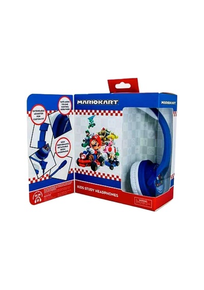 Mario Kart İnteraktif Kulaklık, Mikrofon Ve Kablolu, Çocuklar İçin Resmi Lisanslı Ürün , Mk0819, Çocuklar İçin Boyutu Ayarlanabilir