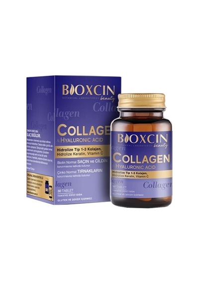 Bioxcin Collagen & Hyaluronic Acid Takviye Edici Gıda 30 Tablet