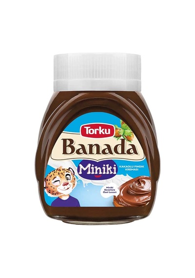 5 Adet Torku Banada Miniki Kakaolu Fındık Kreması 875 G