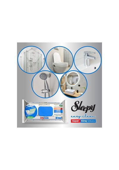Easy Clean Süper Kireç Sökücü Yüzey Temizlik Havlusu&mendili 2x30 60 Yaprak Diğer