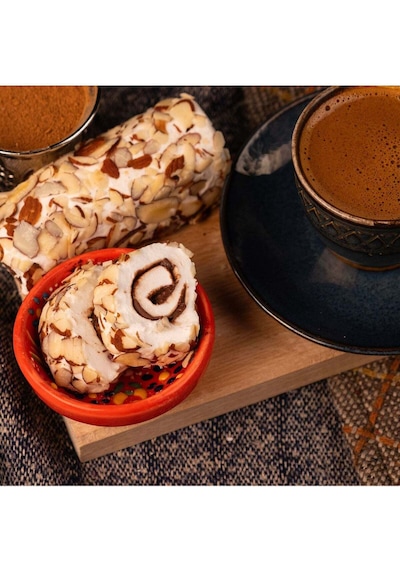Leblebi Çarşısı File Badem Kaplı Çikolatalı Lokum -1 KG