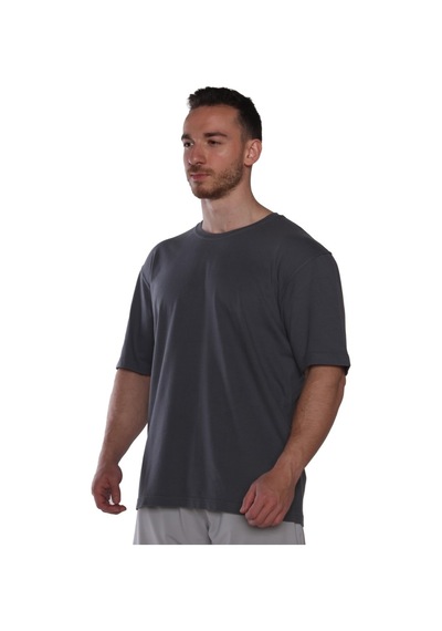 Musclecloth Washed Oversize T-Shirt Füme
