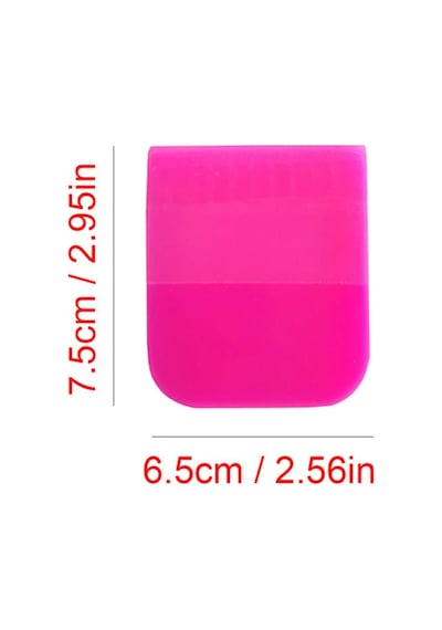 Ppf/tph Silikon Çekçek Ragle Cam Filmi Çekme Uygulama Aparatı Pembe 6x7.5cm