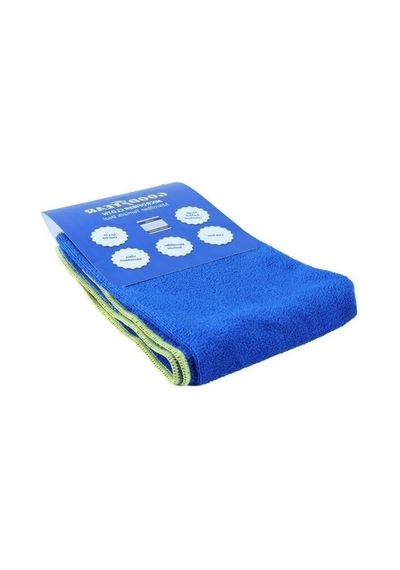 Mavi Mikrofiber Bez, Çok Amaçlı Temizlik İçin Açık Indigo